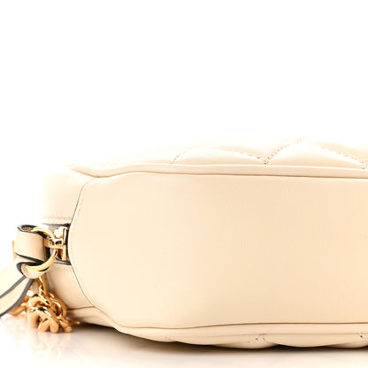 Versace Nappa Quilted La Medusa Camera Bag Off White 8 of 10
