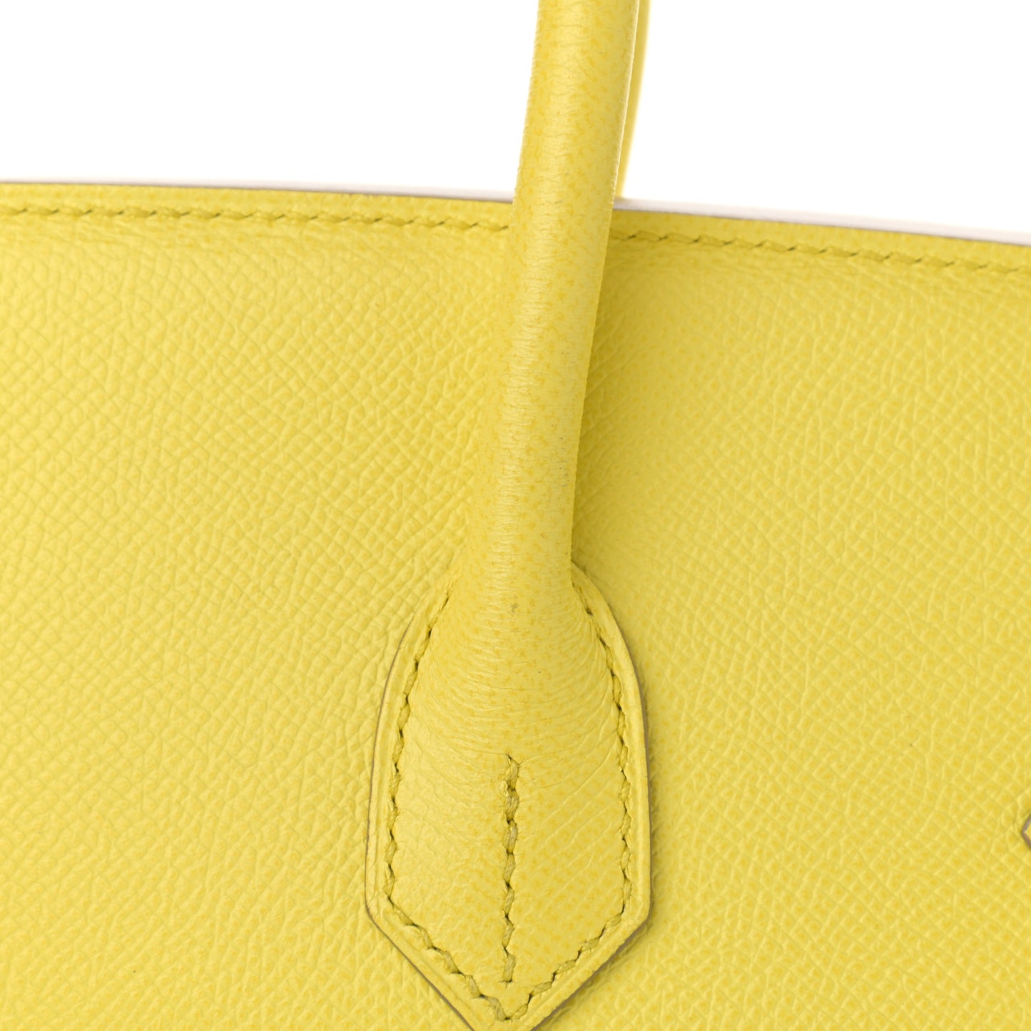 Epsom Birkin 35 Lime