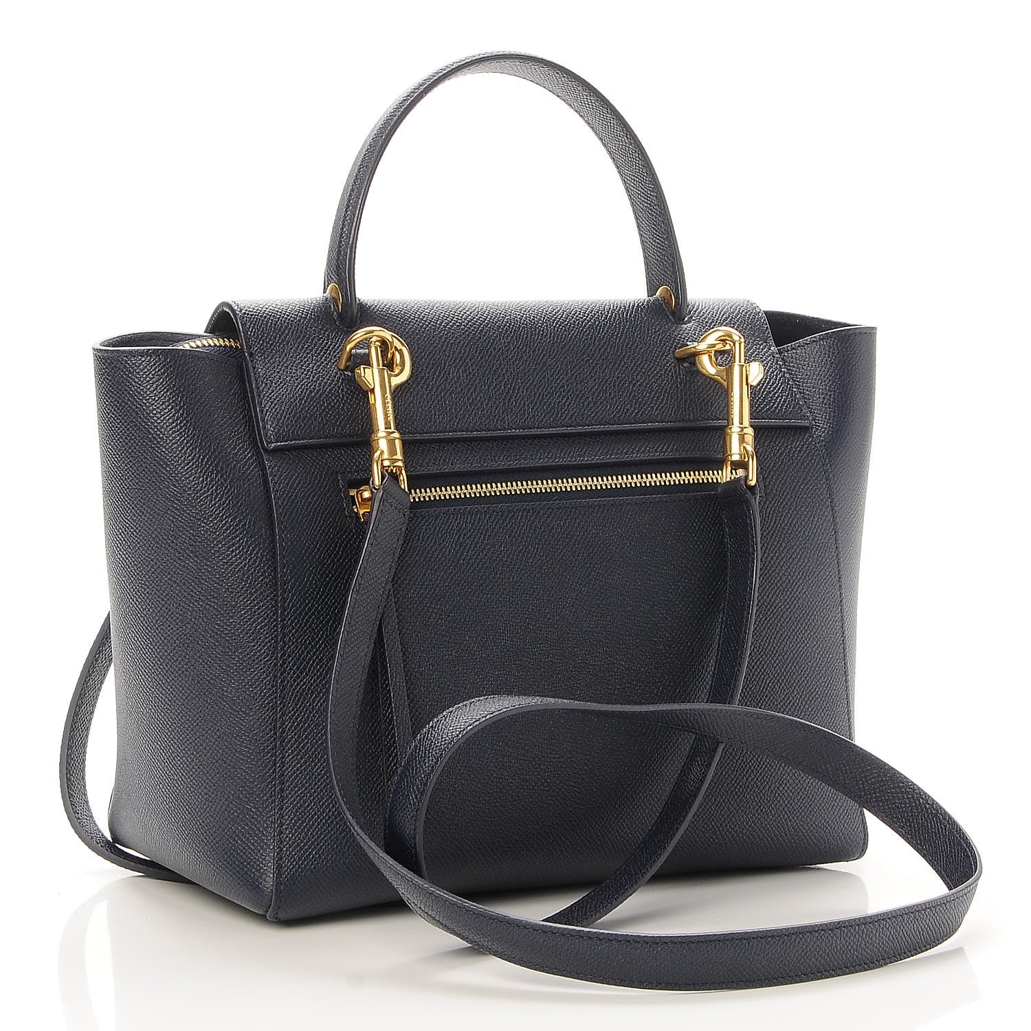 Celine Baby Grained Calfskin Micro Belt Bag Midnight 4 of 9
