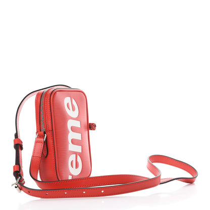 Louis Vuitton X SUPREME Epi Danube PPM Red 3 of 10