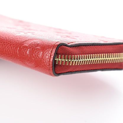 Louis Vuitton Empreinte Clemence Wallet Cherry 9 of 11