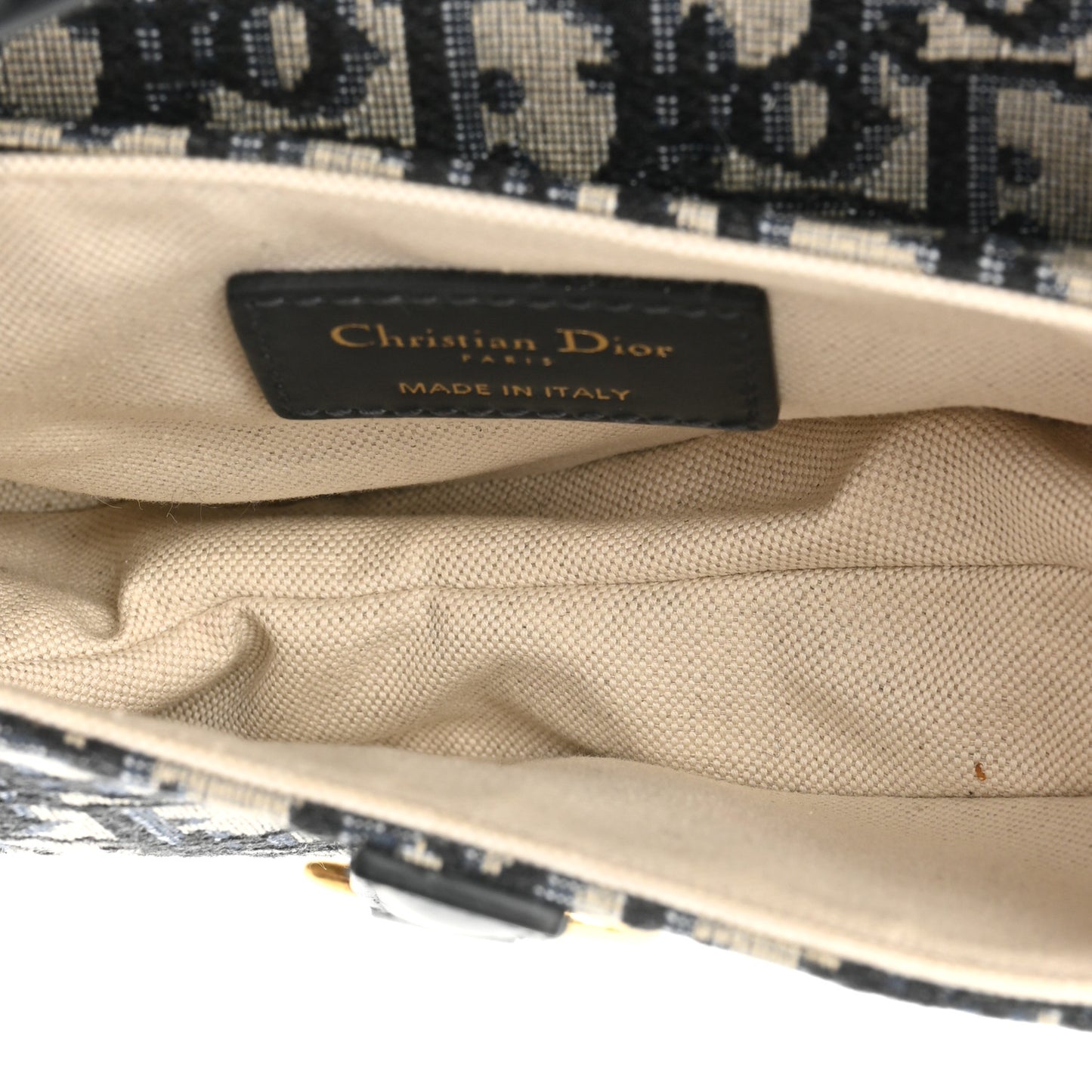 Oblique Mini Saddle Bag Blue