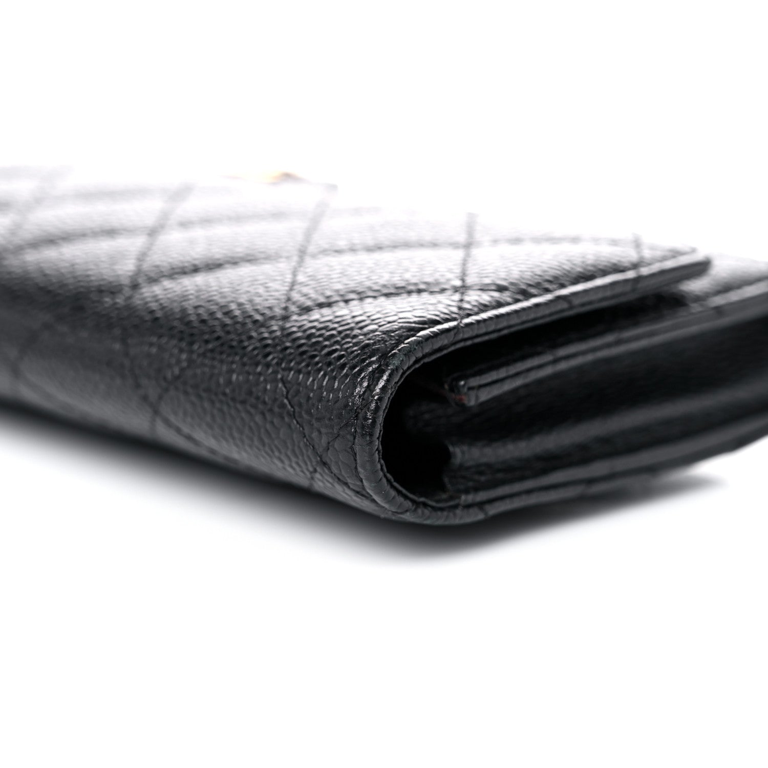 Chanel Caviar Quilted Travel Wallet Black 13 of 16
