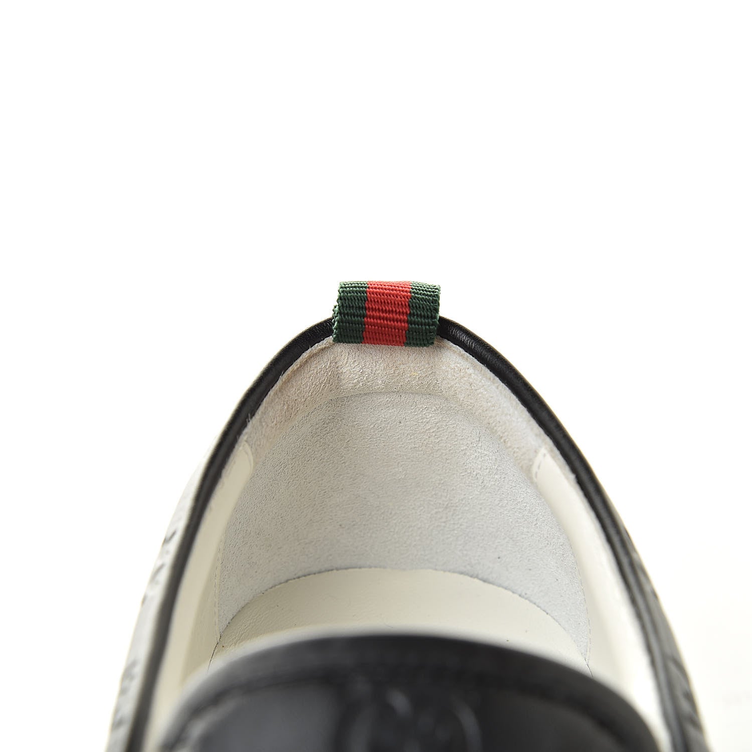 Gucci Guccissima Mens Dublin Slip On Sneakers 7.5 Black 10 of 12