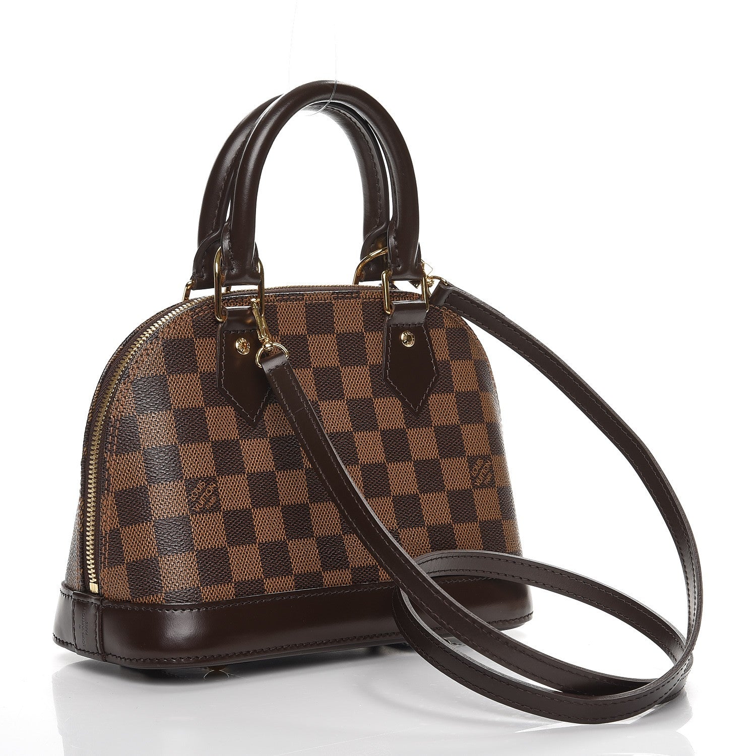 Louis Vuitton Damier Ebene Alma BB 4 of 9