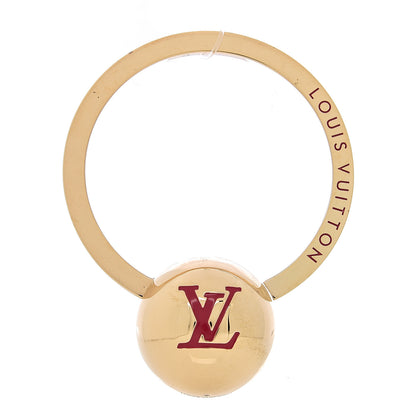 Louis Vuitton Sphere Key Ring Gold 1 of 2