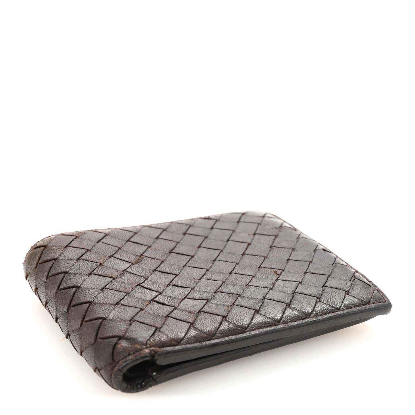 Nappa Intrecciato Bi-Fold Wallet Ebene