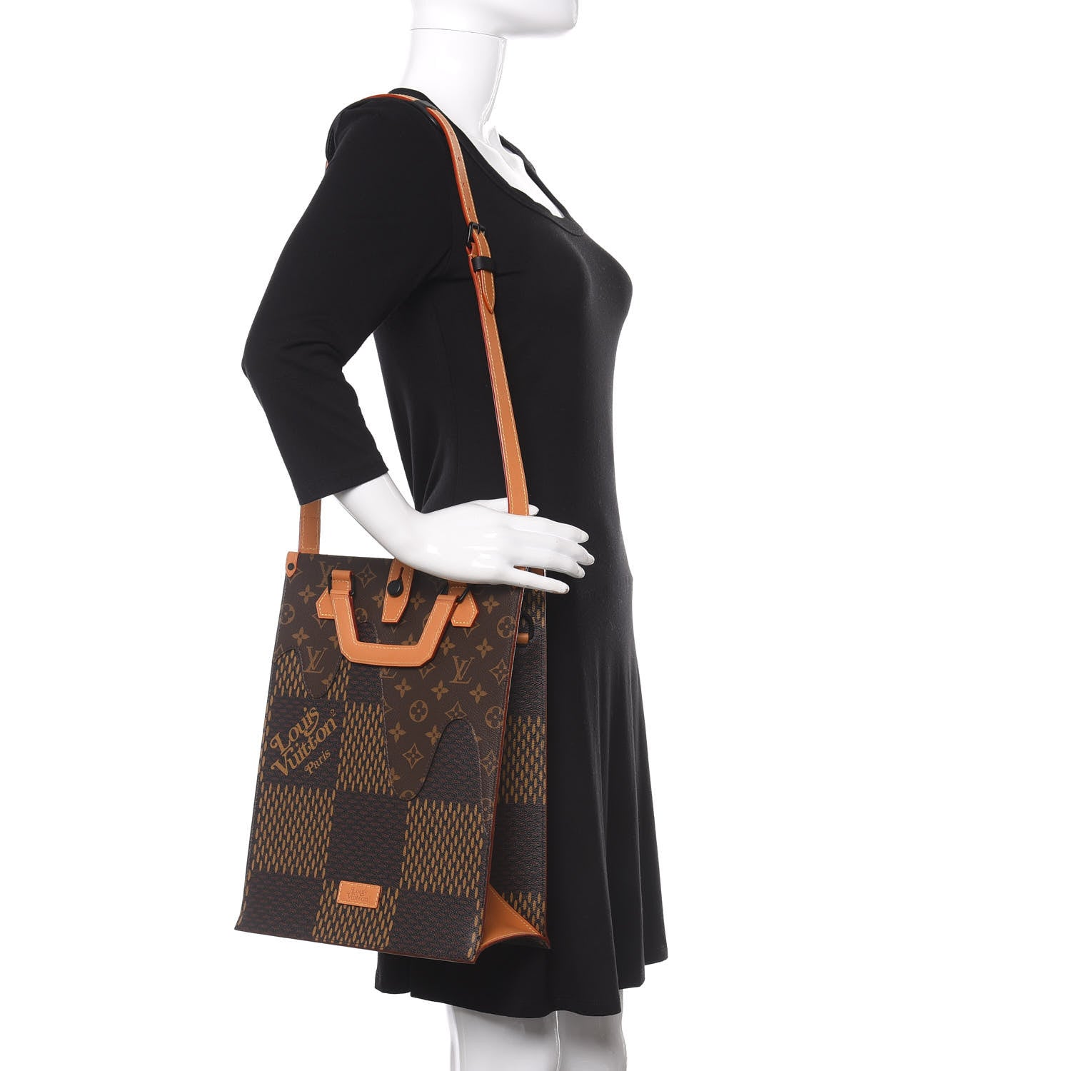 Louis Vuitton x NIGO Giant Damier Ebene Monogram Mini Tote 2 of 9