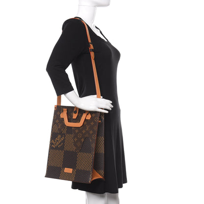 Louis Vuitton x NIGO Giant Damier Ebene Monogram Mini Tote 2 of 9