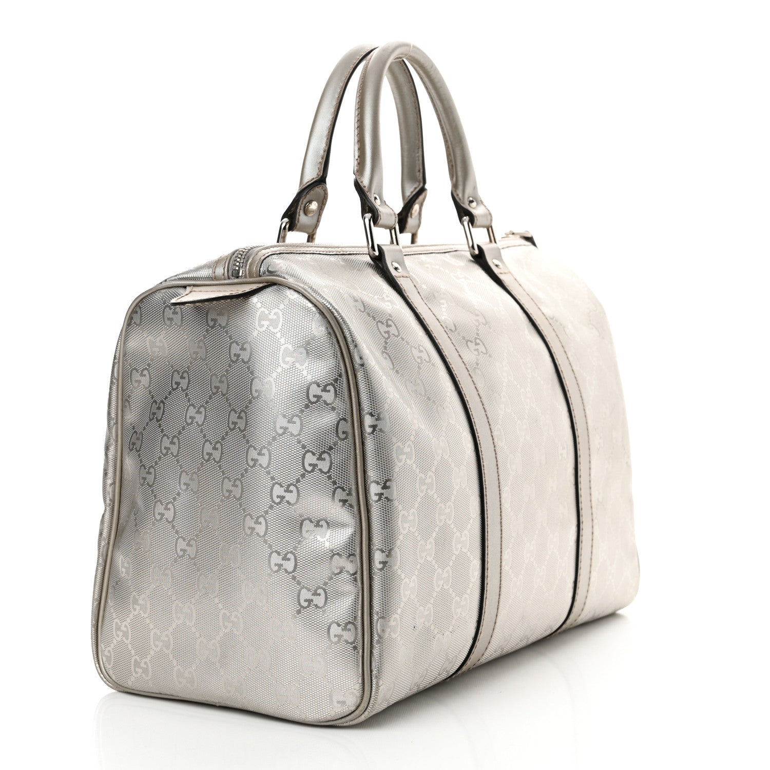 Gucci Imprime Monogram Medium Joy Boston Silver 3 of 14