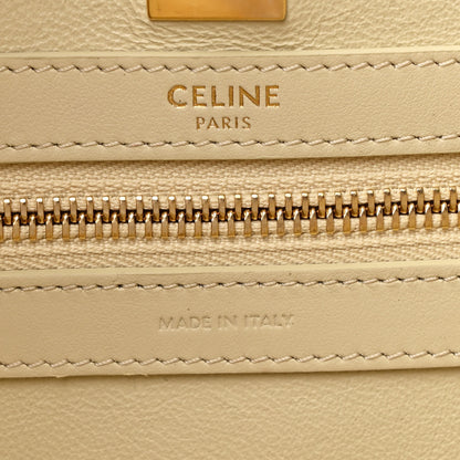 Celine Supple Grained Calfskin Cabas 16 Bag Limestone 6 of 13