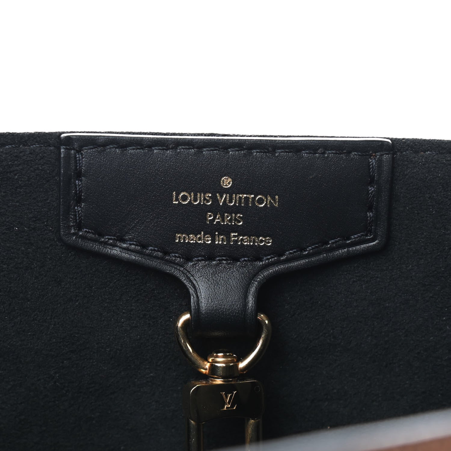 Louis Vuitton Damier Ebene Belmont PM Black 6 of 8