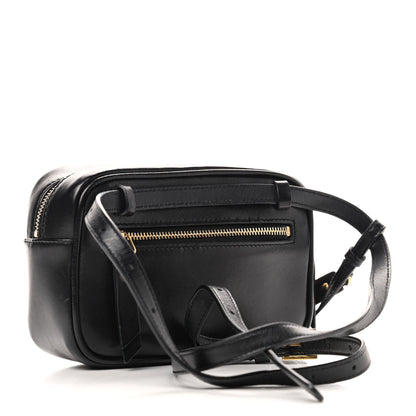 Saint Laurent Calfskin Matelasse Monogram Lou Belt Bag Black 3 of 9