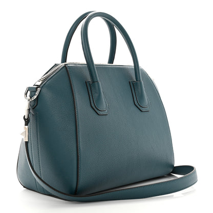 Givenchy Sugar Goatskin Small Antigona Oil Blue 3 of 10