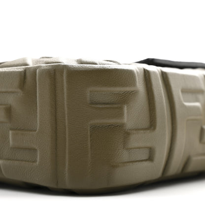 Fendi Nappa FF 1974 Embossed Baguette Avocado 10 of 10