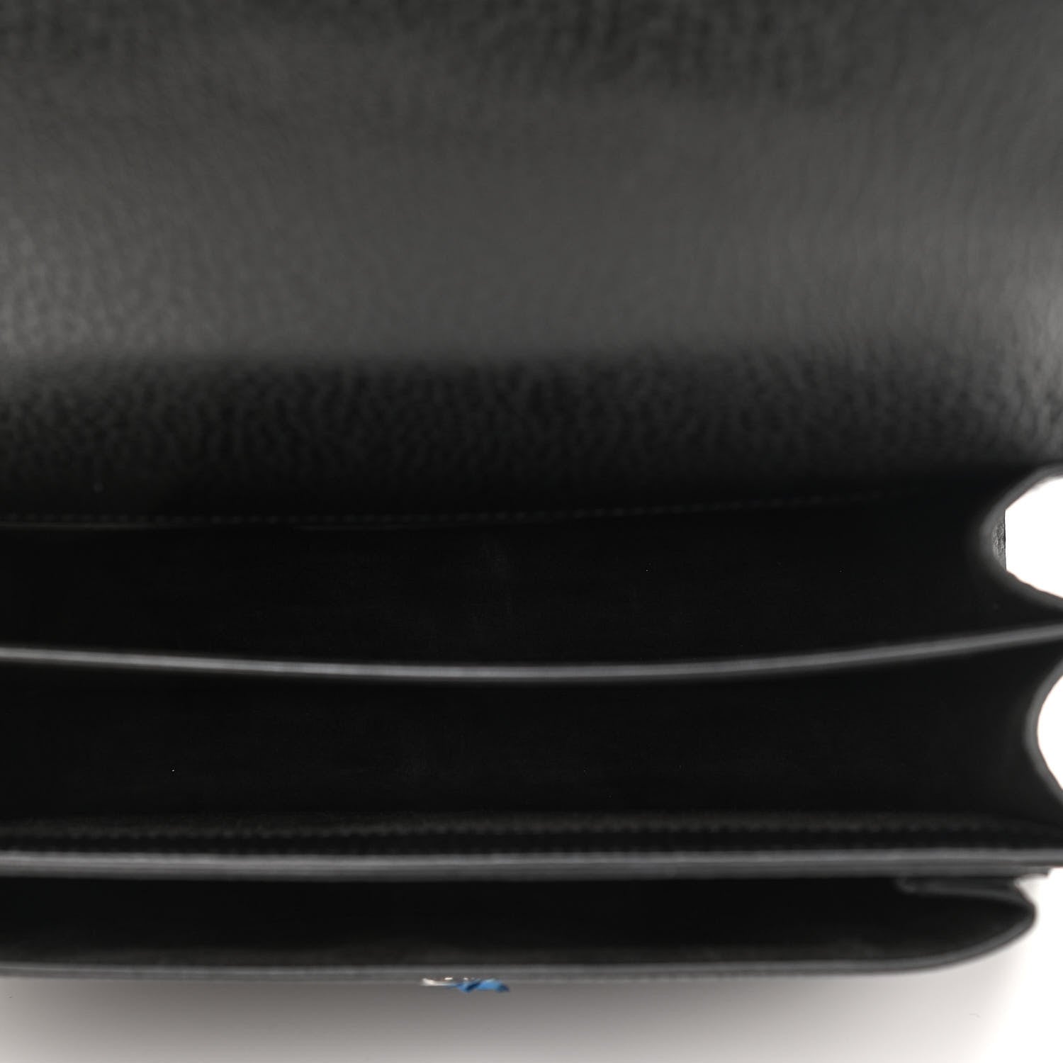 Saint Laurent Grained Calfskin Medium Monogram Sunset Satchel Black 4 of 9