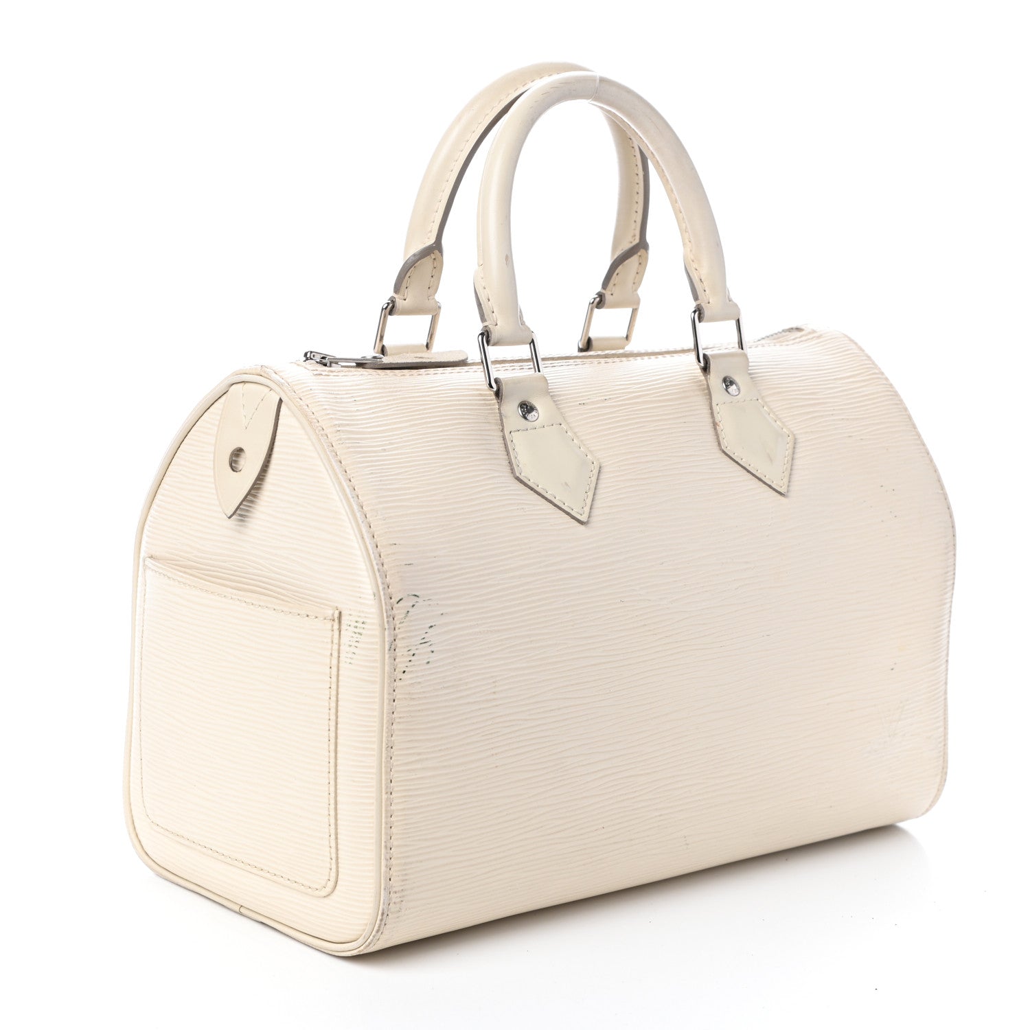 Louis Vuitton Epi Speedy 25 Ivory 3 of 10