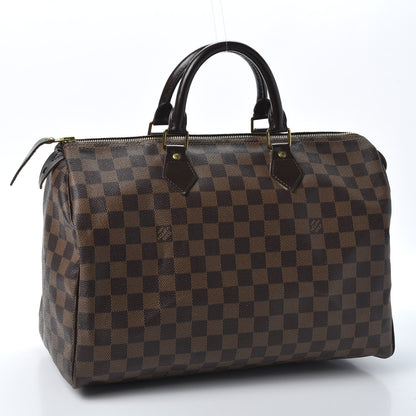 Louis Vuitton Damier Ebene Speedy 35 2 of 8
