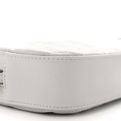Chanel Caviar Quilted Camera Case Grey 10 of 12