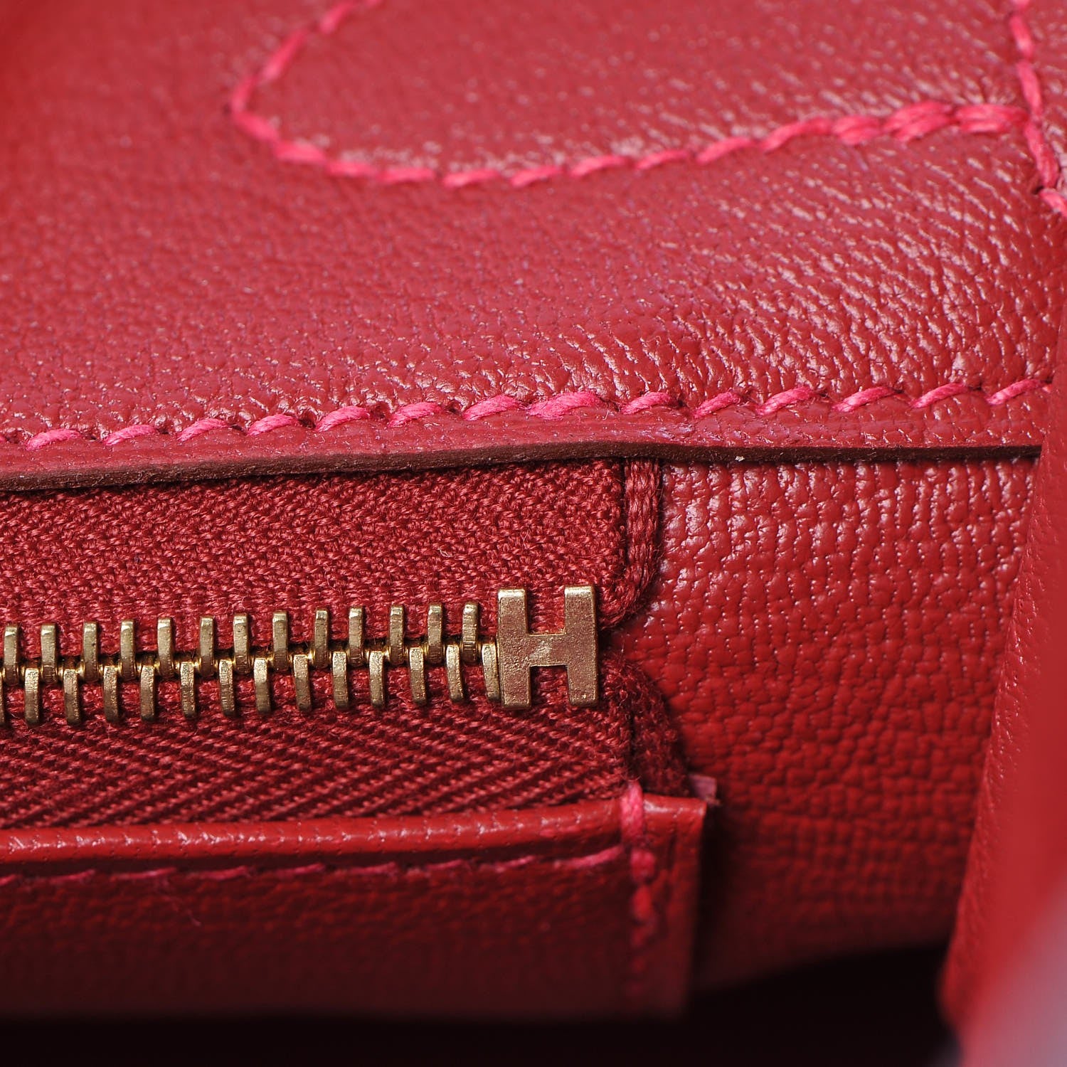 Hermes Ostrich Birkin 30 Rouge Vif 14 of 30