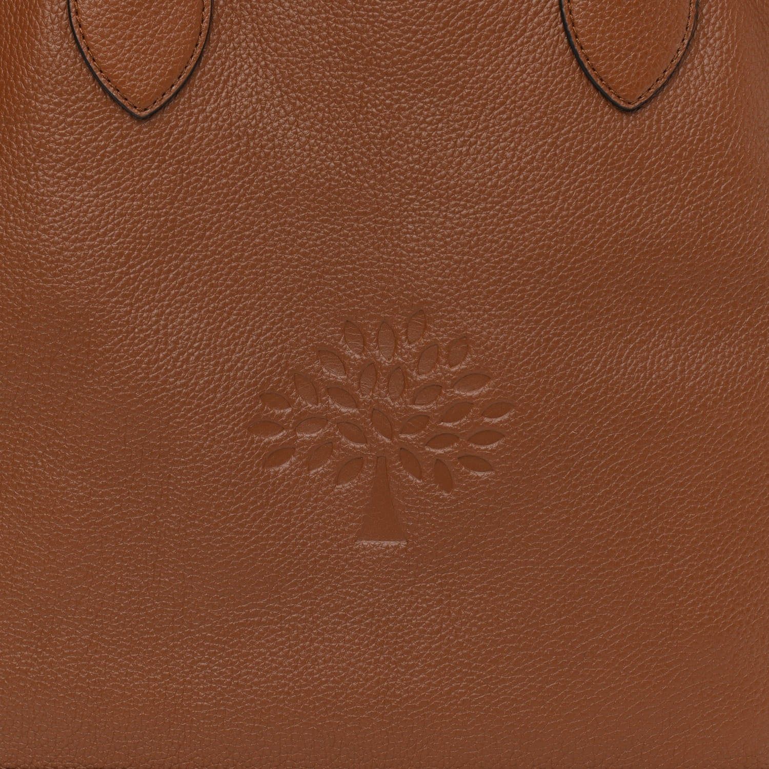 Mulberry Classic Grain Calfskin Blossom Tote Oak 9 of 11
