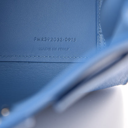 Saint Laurent Grained Calfskin Baby Sac De Jour Blue Clair 8 of 11