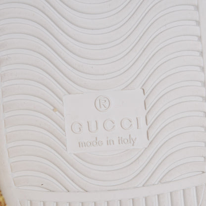 Gucci Glitter Web Ace Sneakers 40 Gold 7 of 10