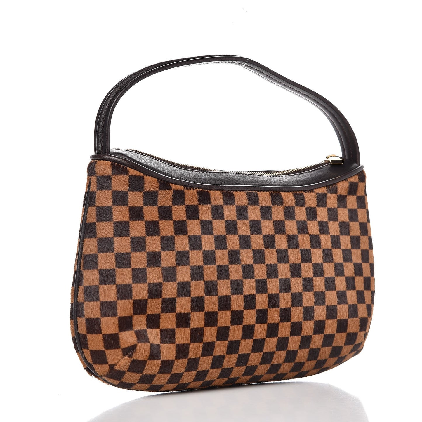 Calf Hair Damier Sauvage Tigre
