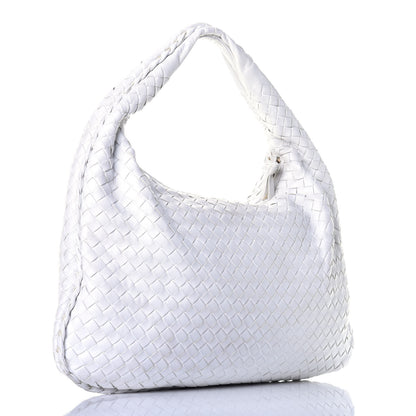 Bottega Veneta Nappa Intrecciato Medium Veneta Hobo White 3 of 8