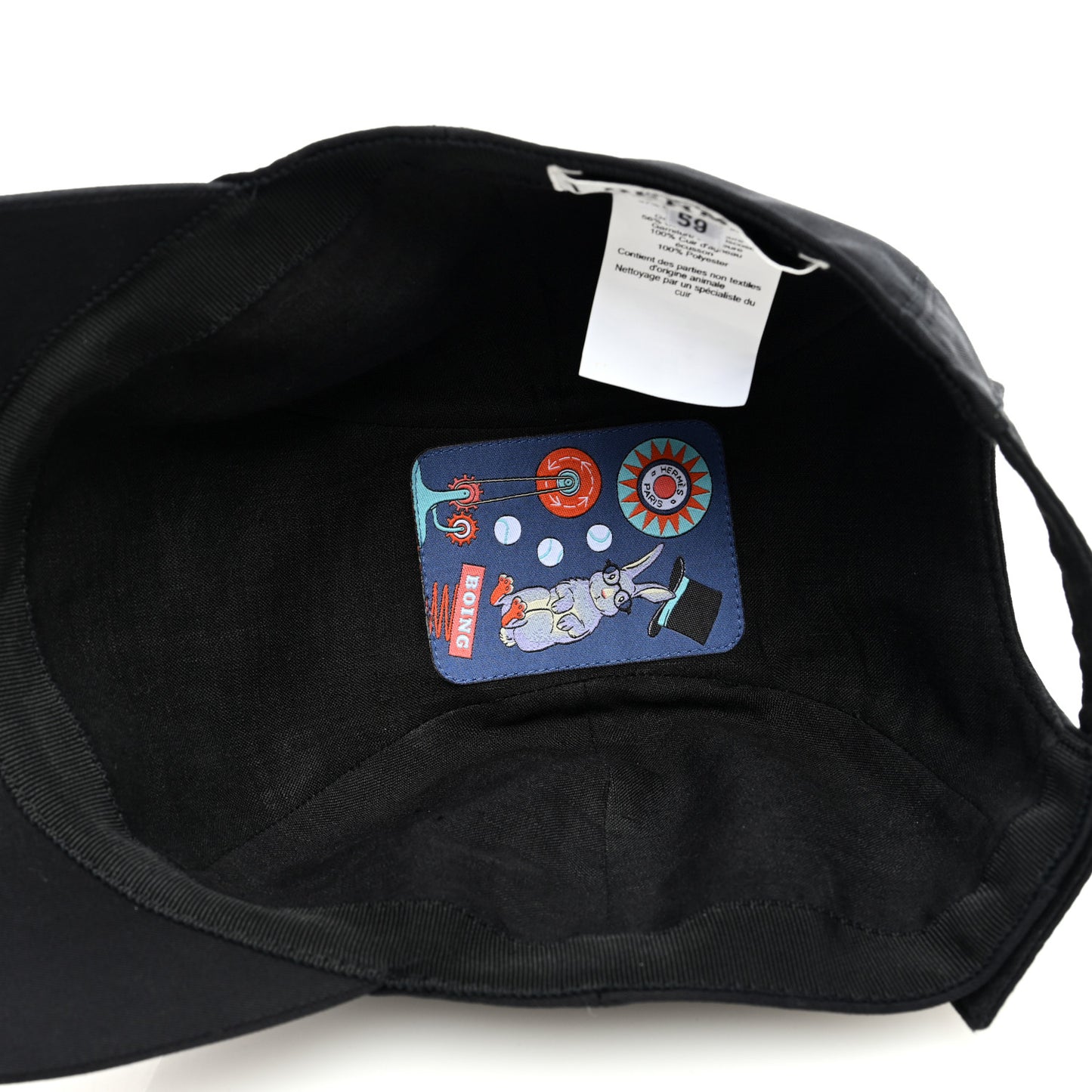 Cotton Miles H Circle Hat 59 Black