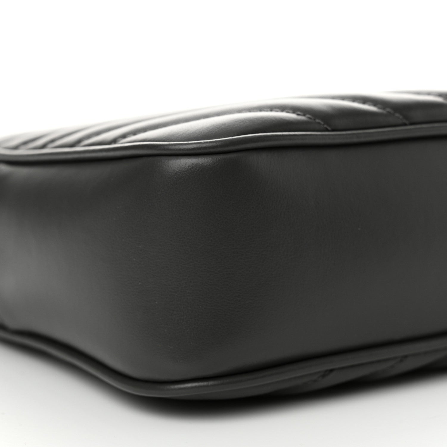 Saint Laurent Calfskin Matelasse Monogram Lou Camera Bag Storm 9 of 11