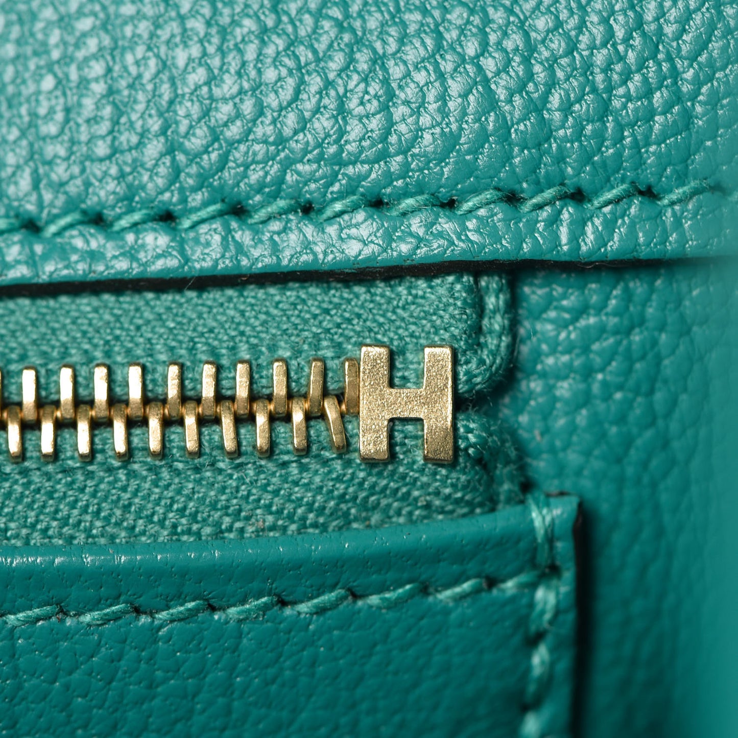 Togo Birkin 35 Vert Verone