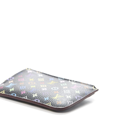 Louis Vuitton Monogram Multicolor Key Pouch Black Violet 8 of 9