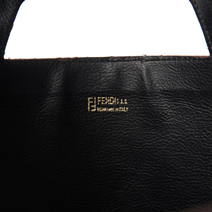 Fendi Pequin Fold Clutch Tobacco 6 of 8
