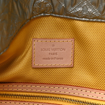 Louis Vuitton Jacquard Quilted Monogram Limelight Clutch GM Perle 6 of 9