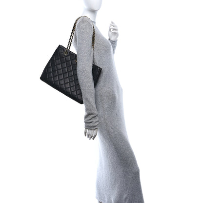 Chanel Caviar Quilted Shopper Tote Black 2 of 10