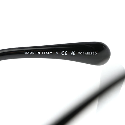 Chanel Acetate Strass Polarized Square Sunglasses 5422-B Black 6 of 8