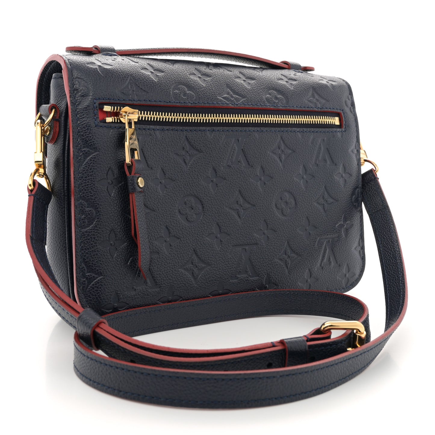 Empreinte Pochette Metis Marine Rouge