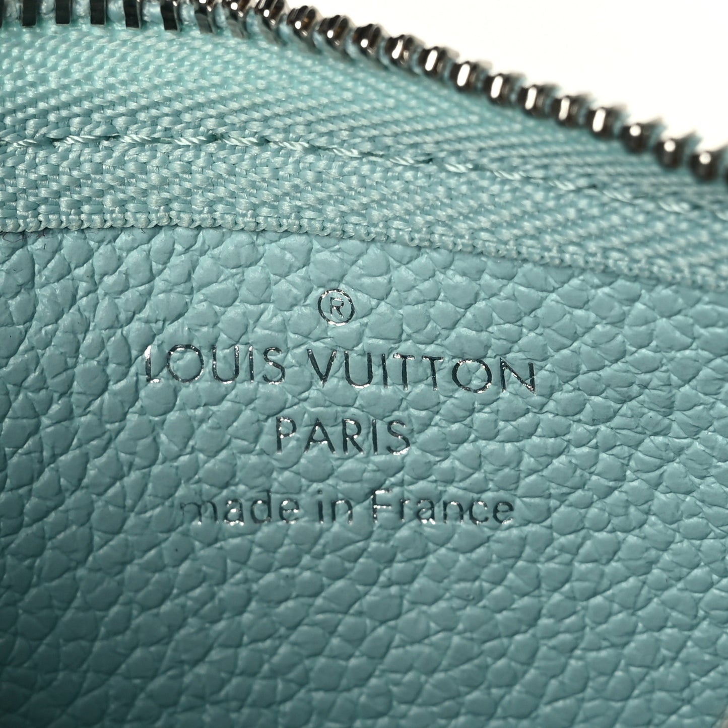 Empreinte Monogram Summer Stardust Key Pouch Water Green
