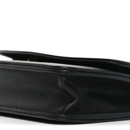Chanel Caviar Timeless CC Wallet On Chain WOC Black 11 of 12