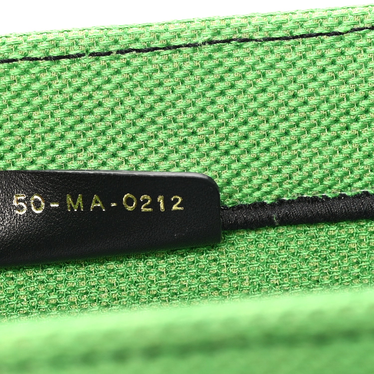 Christian Dior Canvas Embroidered Medium Jungle Pop Book Tote Green Multicolor 7 of 11
