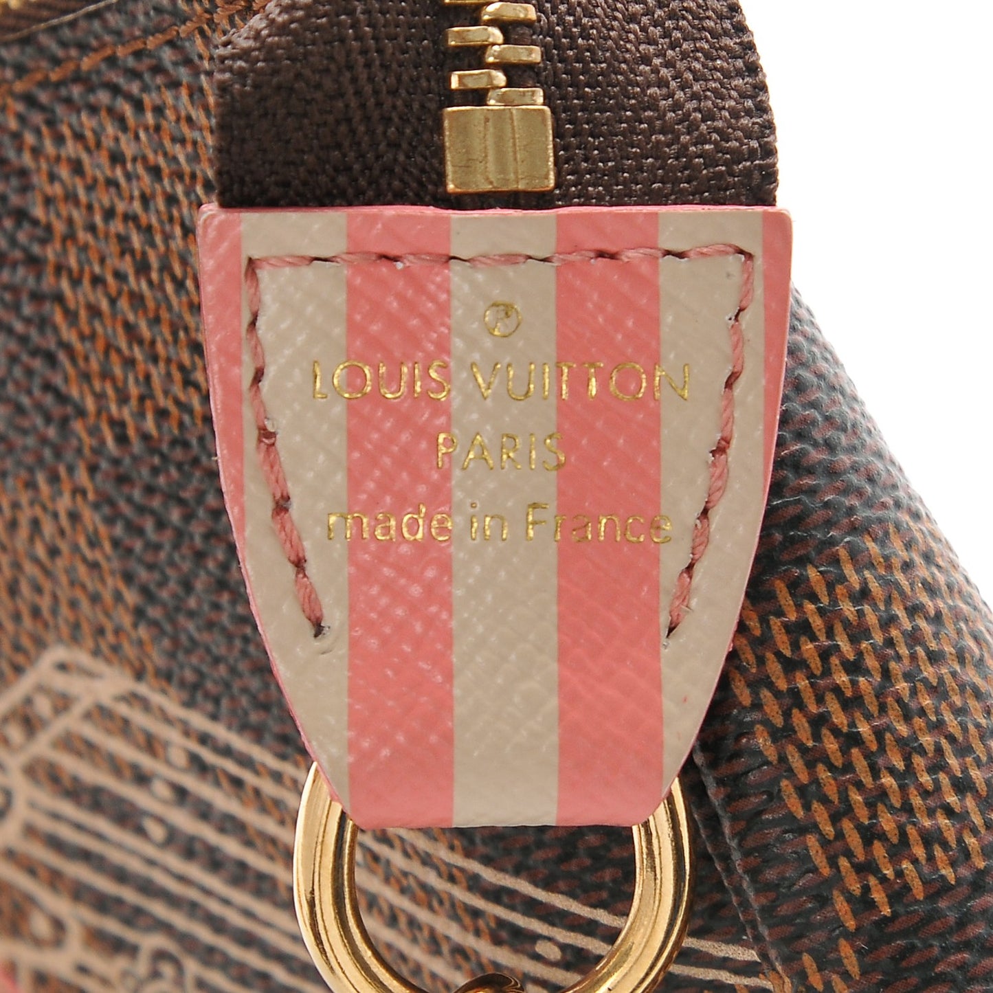 Damier Ebene 2014 Christmas Animation Mini Pochette Accessories
