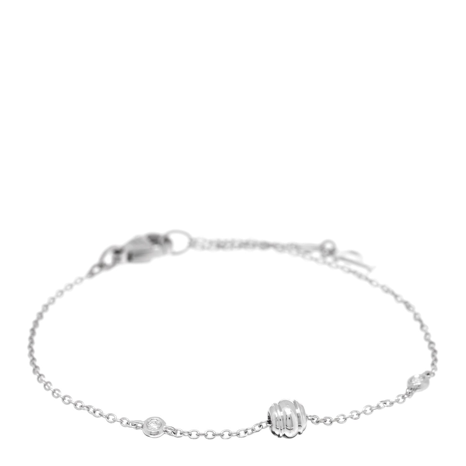 Piaget 18K White Gold Diamond Possession Bracelet 1 of 3