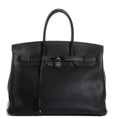 Hermes Togo Birkin 35 Black 1 of 23
