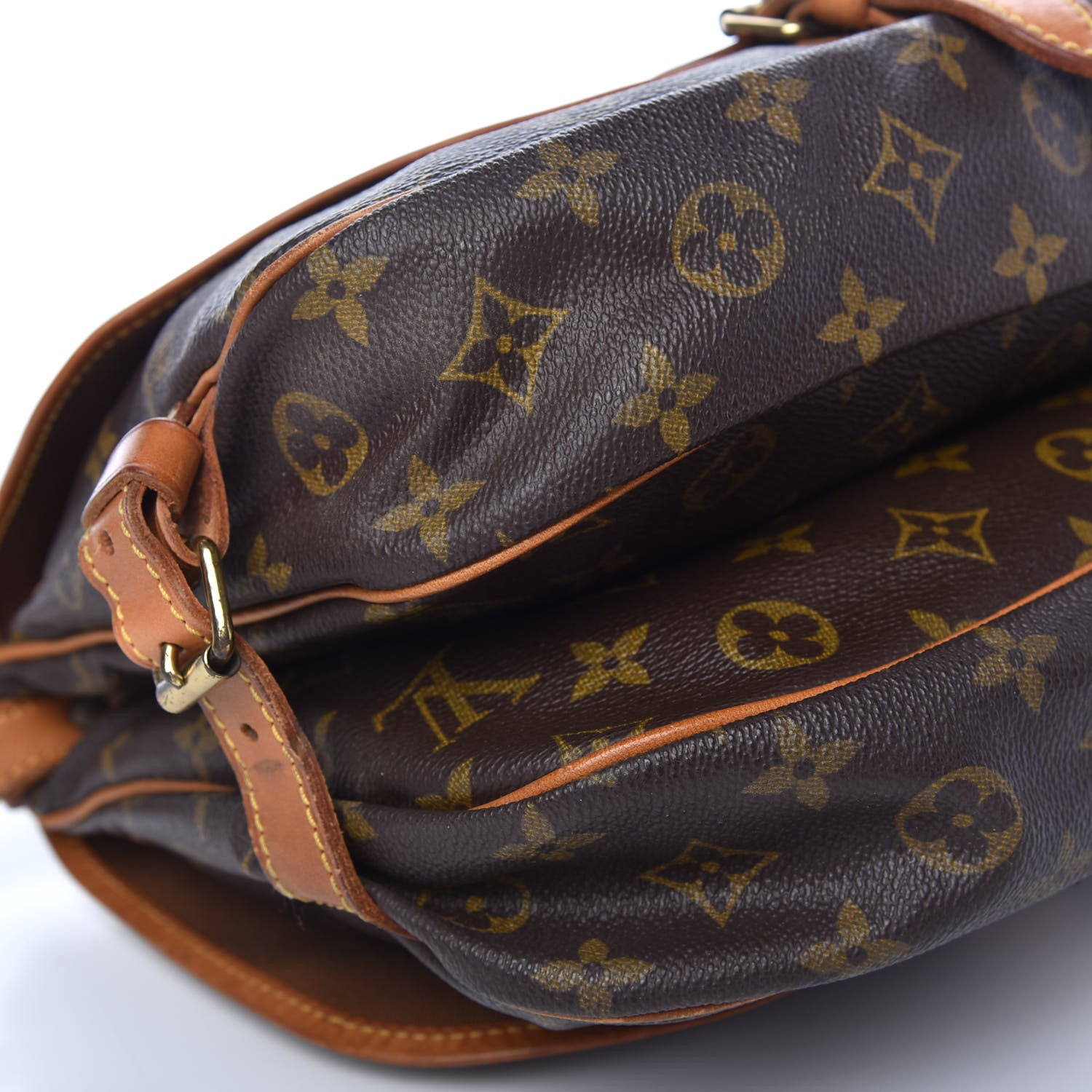Louis Vuitton Monogram Saumur 30 9 of 10
