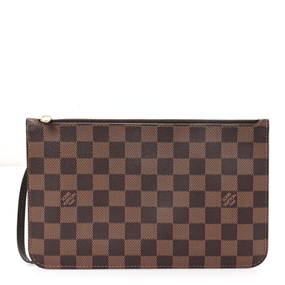 Louis Vuitton Damier Ebene Neverfull MM GM Pochette 1 of 6