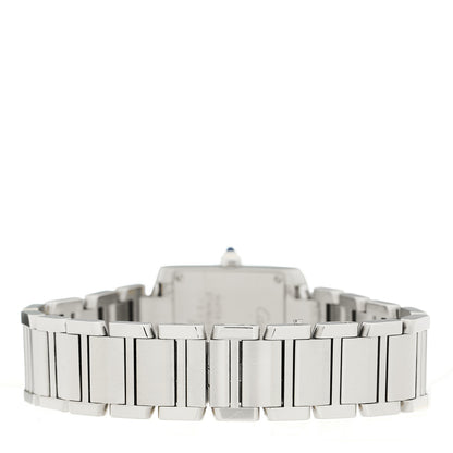Cartier Stainless Steel 20mm Tank Francaise Quartz Watch 3 of 4