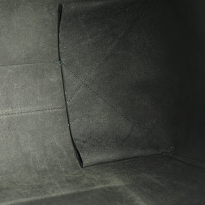Celine Grained Calfskin Horizontal Cabas Black 8 of 12