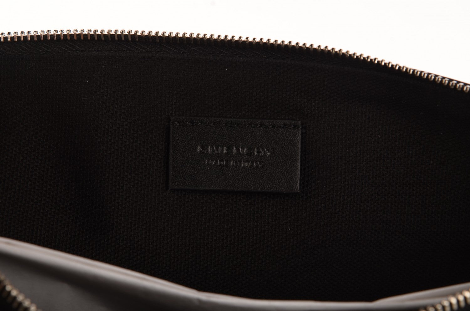 Givenchy Smooth Calfskin Star Small Zip Pouch Black 6 of 12