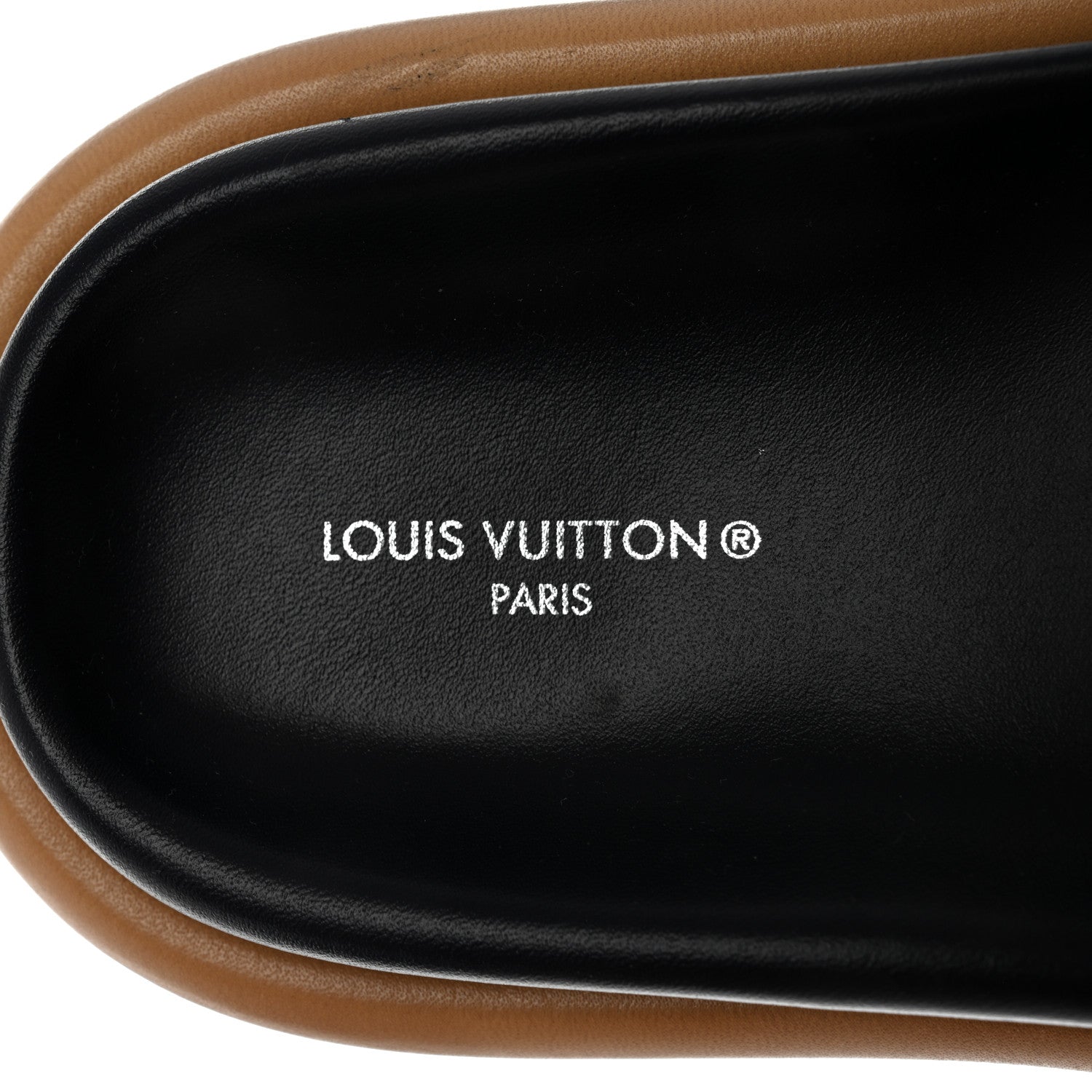 Louis Vuitton Nylon Monogram Womens Pool Pillow Comfort Mules 36 Navy Blue 7 of 10